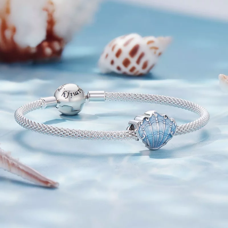 (afbeelding voor) Pandora Stijl Schelp Bedel - SCC2507 - Bekijken 5