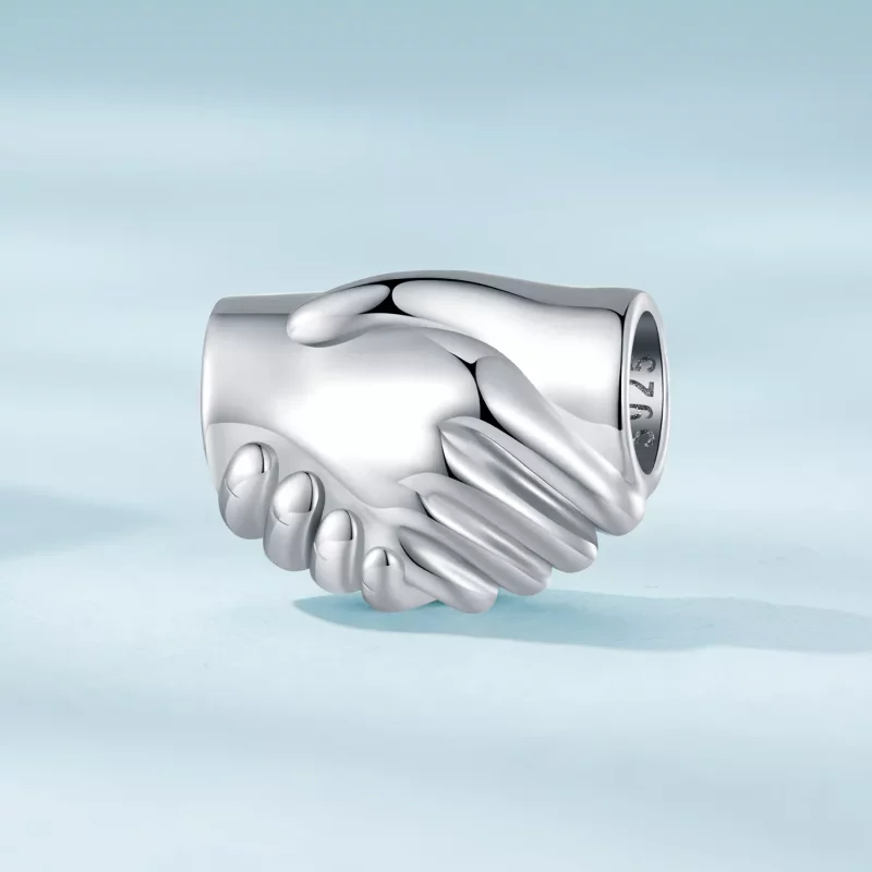 (afbeelding voor) Pandora Stijl Shake Hands Bedel - SCC2521 - Bekijken 2