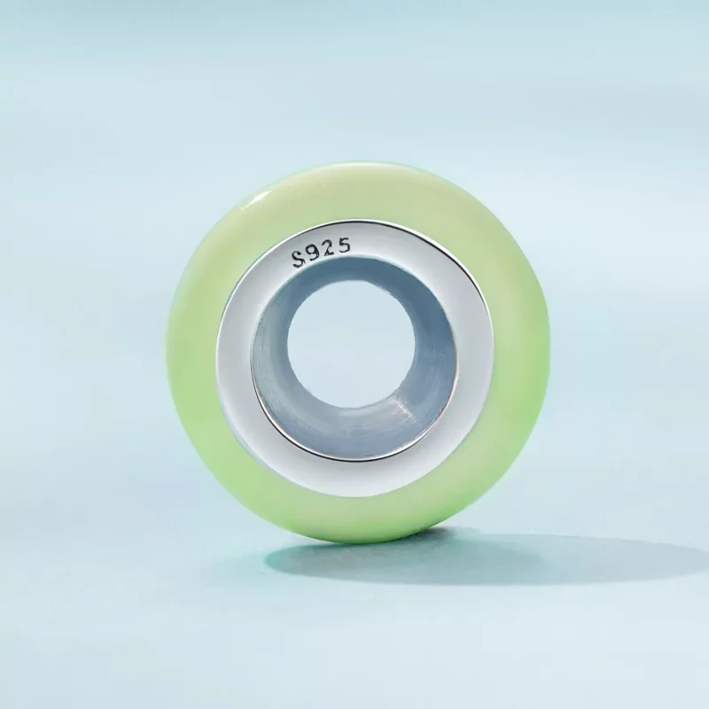 (afbeelding voor) Pandora-stijl Silica Gel Spacer Bedel - SCC1450-LG - Bekijken 3