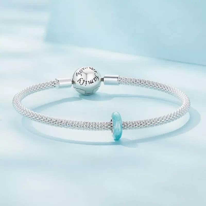 (afbeelding voor) Pandora-stijl Silica Gel Spacer Charm - SCC1450-BGP - Bekijken 5