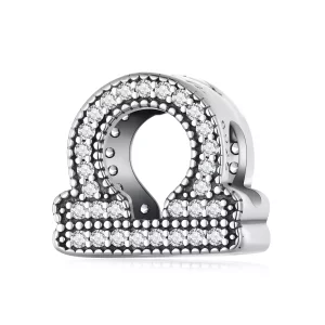 Pandora Stijl Weegschaal Gelukszodiac Bedel - SCC2516-7 (afbeelding voor) Pandora Stijl Weegschaal Gelukszodiac Bedel - SCC2516-7