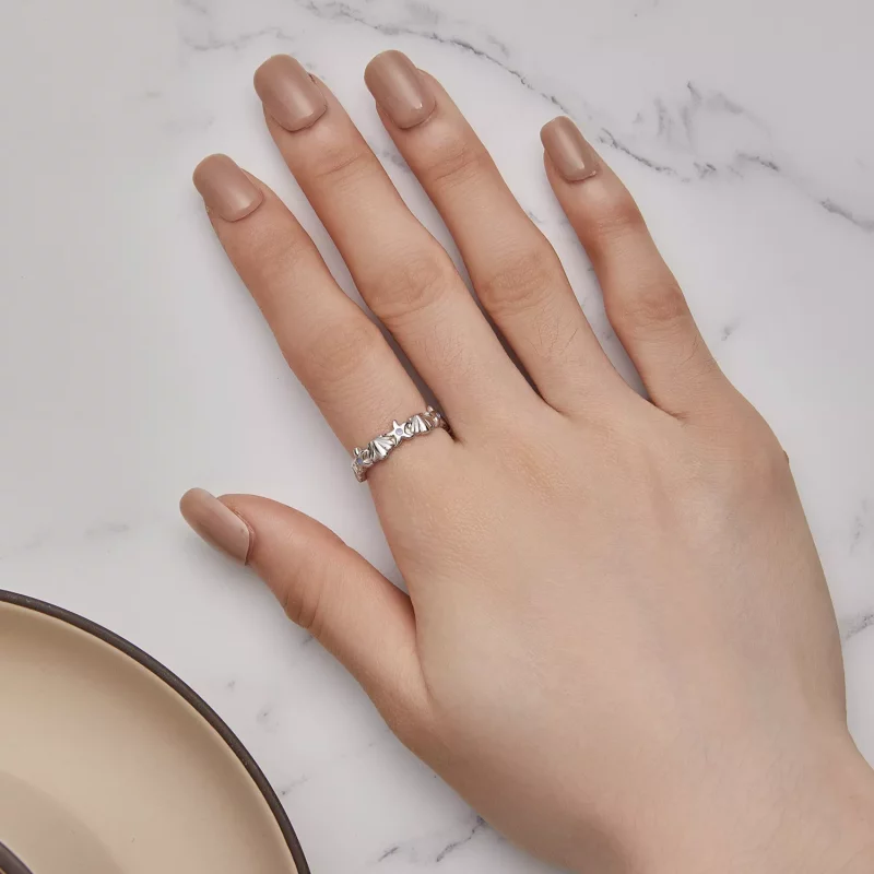 (afbeelding voor) Pandora Stijl Zeester Schelp Ring - BSR430 - Bekijken 4
