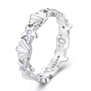 (afbeelding voor) Pandora Stijl Zeester Schelp Ring - BSR430