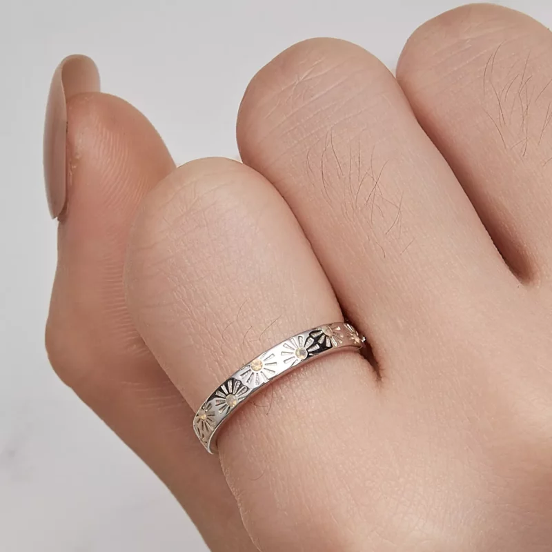 (afbeelding voor) Pandora Stijl Zomerzon Ring - SCR933 - Bekijken 6