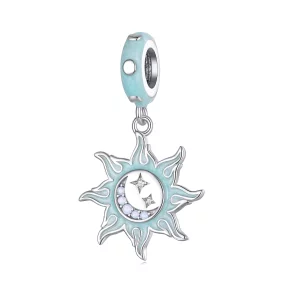 Pandora Stijl Zon en Maan Hangerbedel - BSC855 (afbeelding voor) Pandora Stijl Zon en Maan Hangerbedel - BSC855