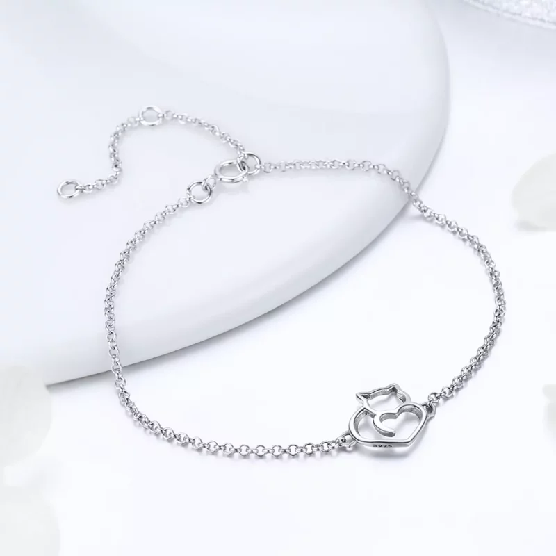 (afbeelding voor) Pandora Style Aanbiddelijke Kat Armband - SCB102 - Bekijken 4