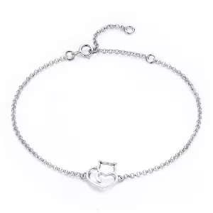 (afbeelding voor) Pandora Style Aanbiddelijke Kat Armband - SCB102