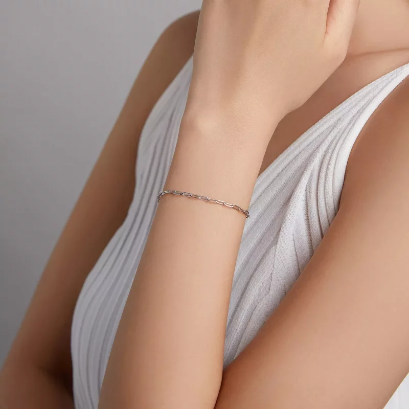 (afbeelding voor) Pandora Style Basis ketting Armband - SCB221-A - Bekijken 6