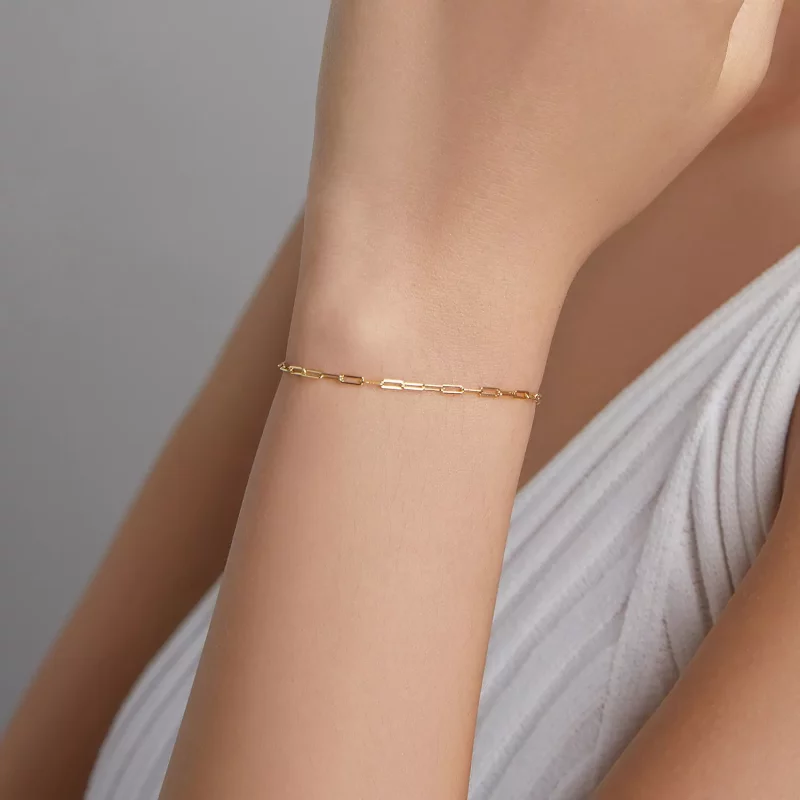 (afbeelding voor) Pandora Style Basis ketting Armband - SCB221-B - Bekijken 5