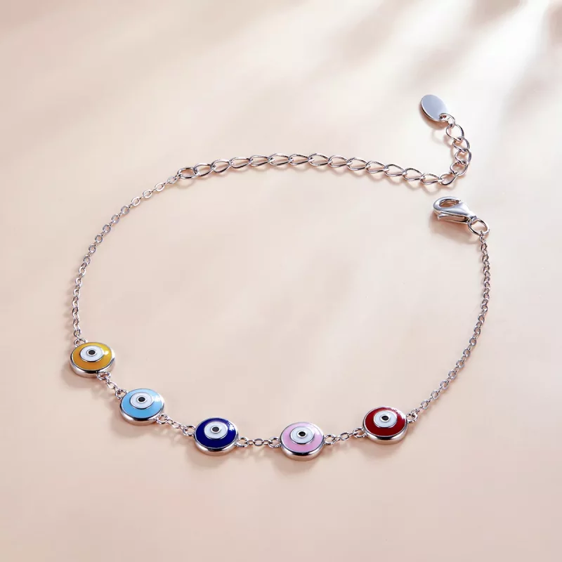 (afbeelding voor) Pandora Style Beschermoog Armband - SCB218 - Bekijken 2