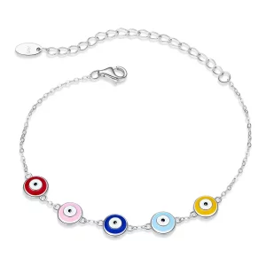 Pandora Style Beschermoog Armband - SCB218 (afbeelding voor) Pandora Style Beschermoog Armband - SCB218