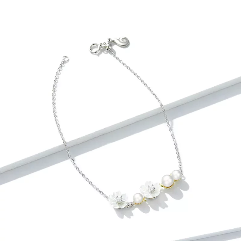 (afbeelding voor) Pandora Style Bloeien Armband - BSB024 - Bekijken 3