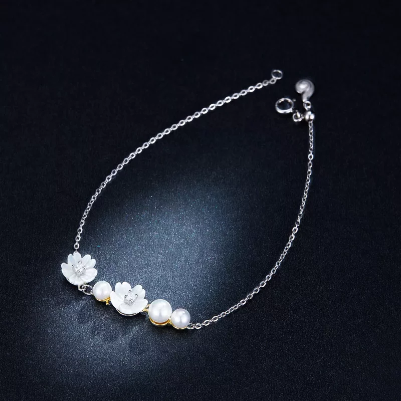 (afbeelding voor) Pandora Style Bloeien Armband - BSB024 - Bekijken 8