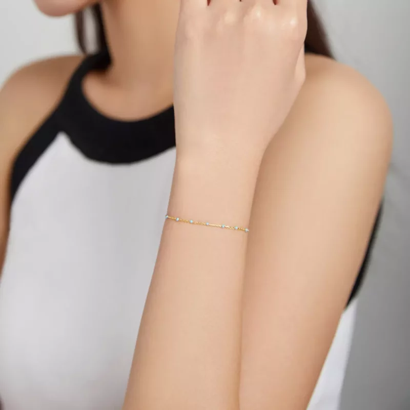 (afbeelding voor) Pandora Style Boheems Sliding Armband - SCB212 - Bekijken 6