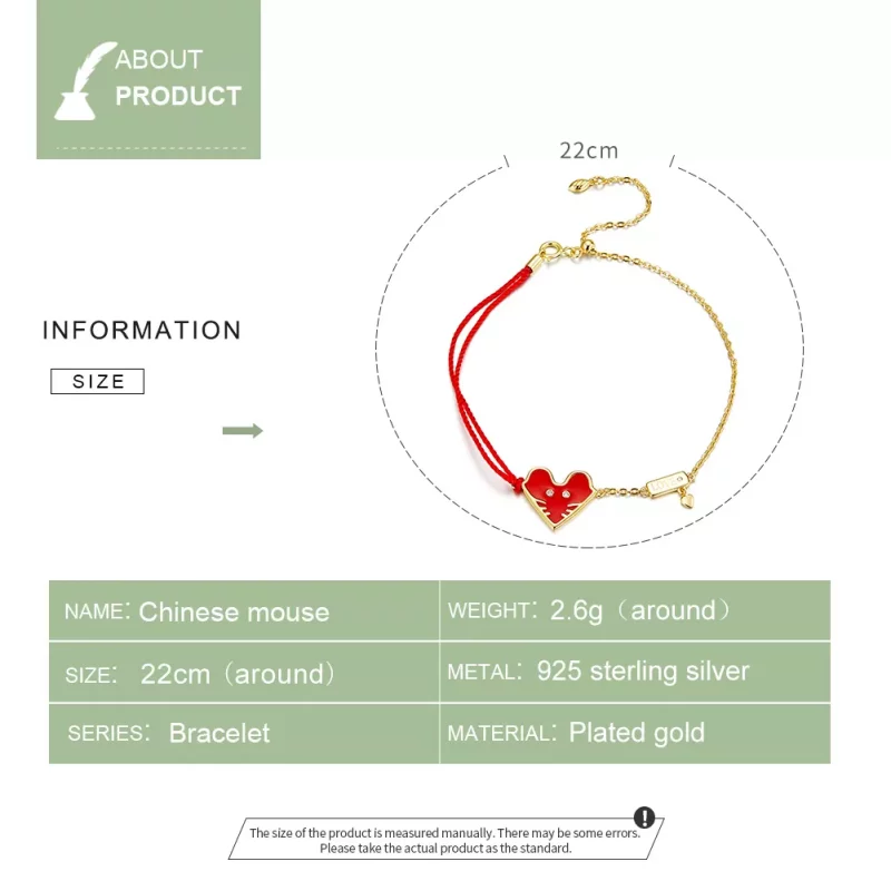(afbeelding voor) Pandora Style Chinese muis Armband - SCB174 - Bekijken 5