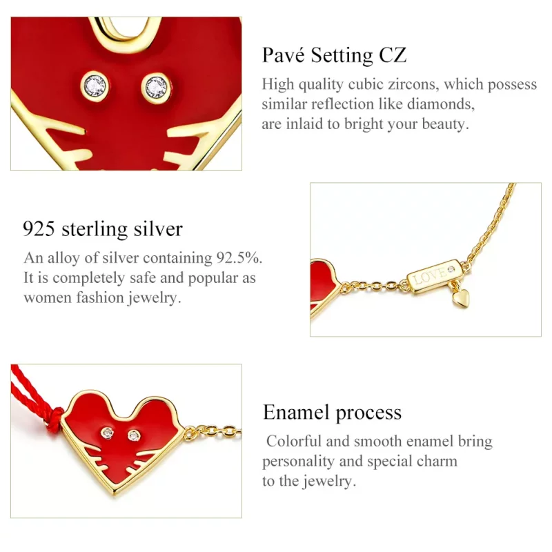 (afbeelding voor) Pandora Style Chinese muis Armband - SCB174 - Bekijken 6