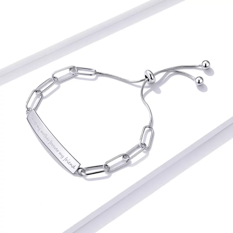 (afbeelding voor) Pandora Style Dankbaar Armband - BSB060 - Bekijken 3