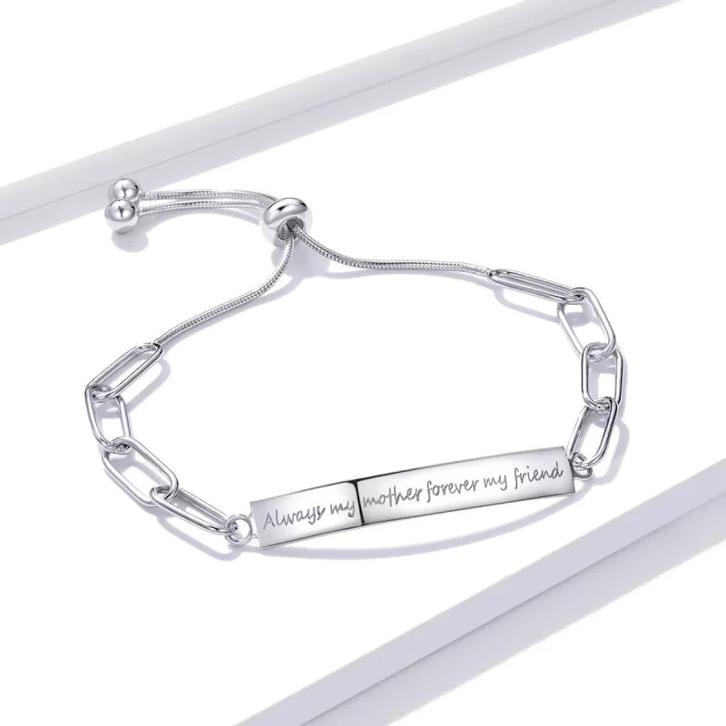 (afbeelding voor) Pandora Style Dankbaar Armband - BSB060 - Bekijken 4