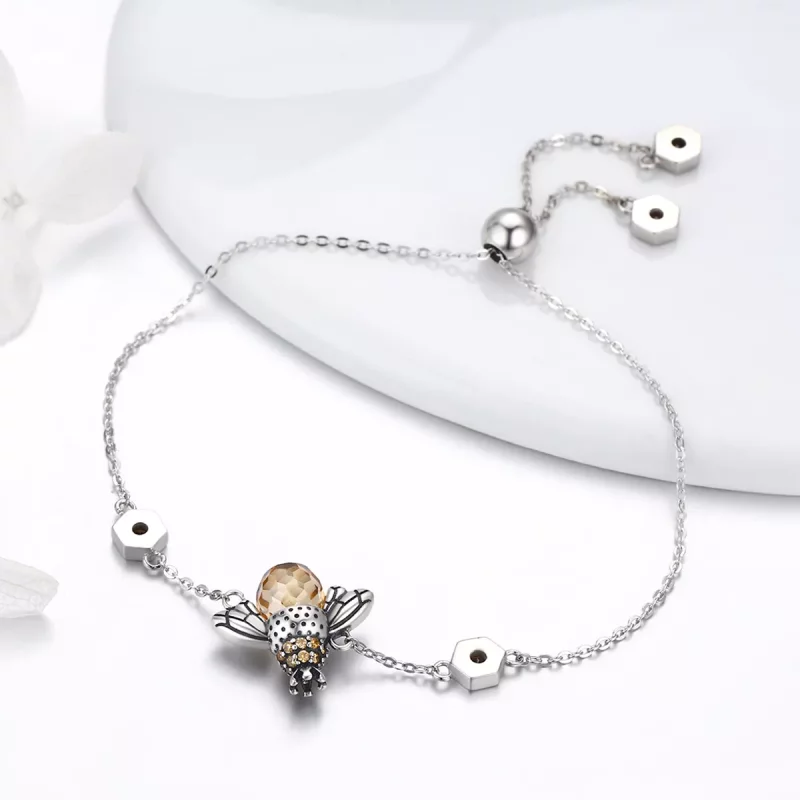 (afbeelding voor) Pandora Style dansende bij Armband - SCB043 - Bekijken 4