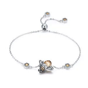 Pandora Style dansende bij Armband - SCB043 (afbeelding voor) Pandora Style dansende bij Armband - SCB043