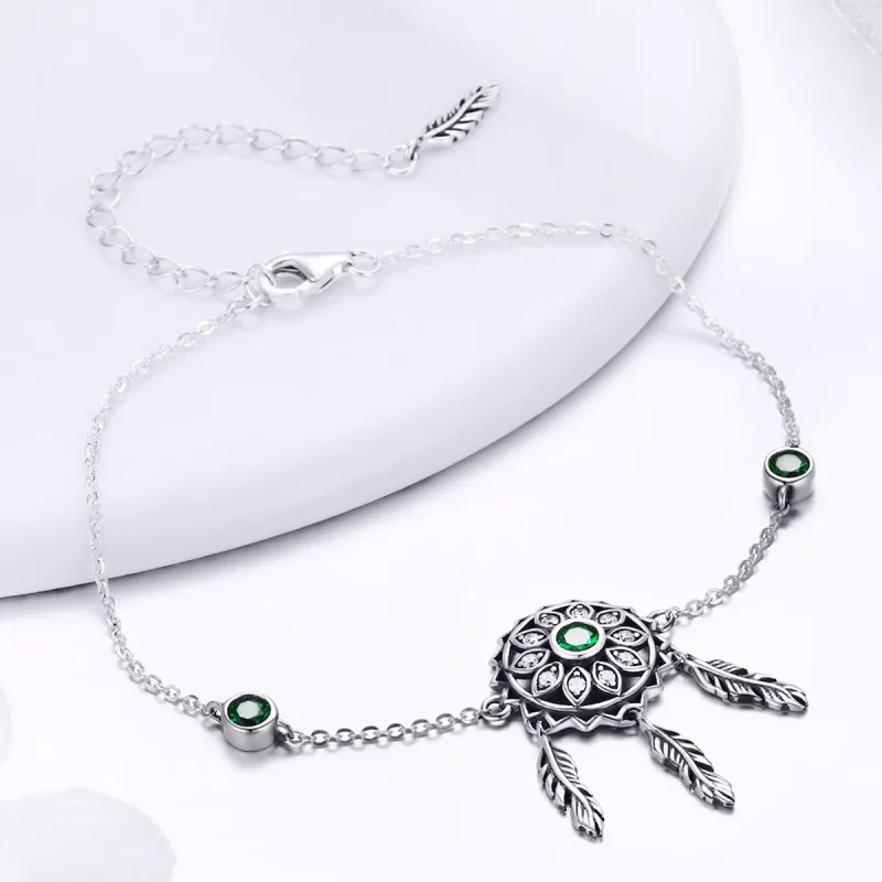 (afbeelding voor) Pandora Style Dromenvanger Armband - SCB078 - Bekijken 3