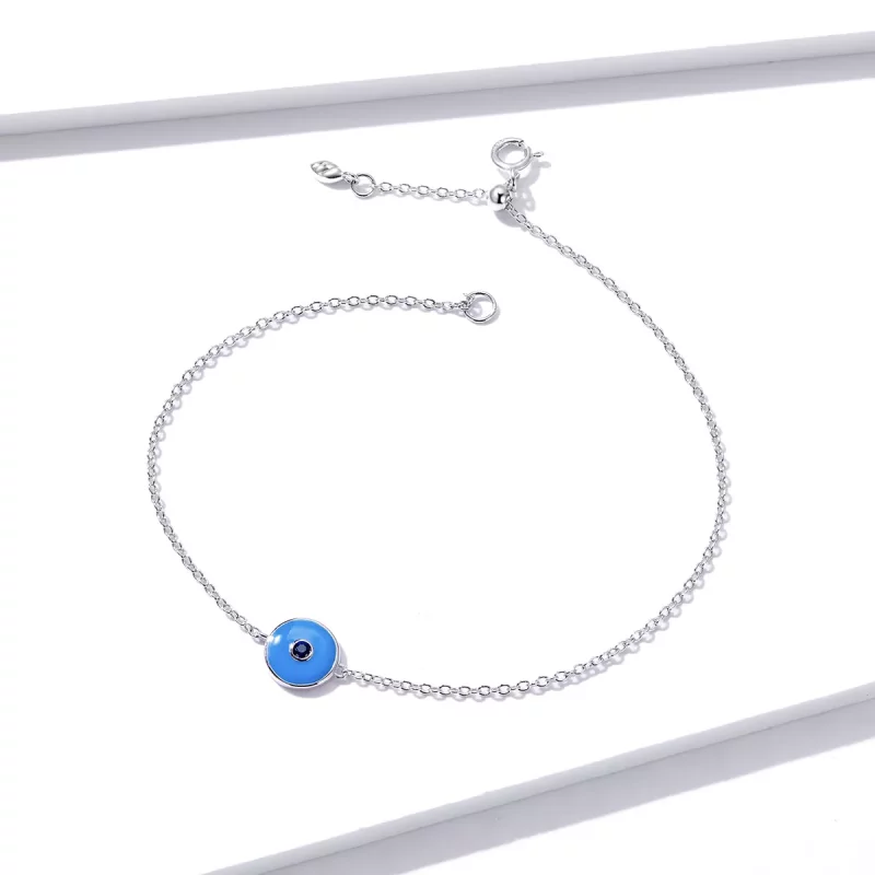 (afbeelding voor) Pandora Style Duivelsoog Armband - SCB185 - Bekijken 2