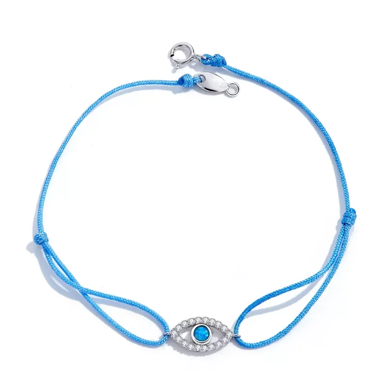 (afbeelding voor) Pandora Style Duivelsoog Armband - SCB229 - Bekijken 4