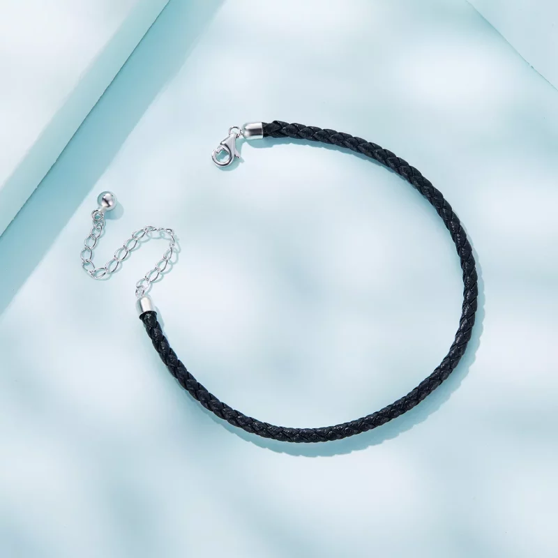 (afbeelding voor) Pandora Style Eenvoudig Armband - SCB243-BK - Bekijken 3