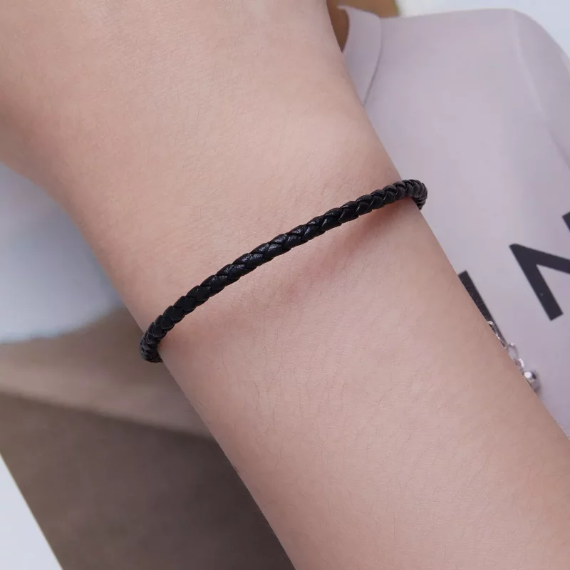 (afbeelding voor) Pandora Style Eenvoudig Armband - SCB243-BK - Bekijken 5