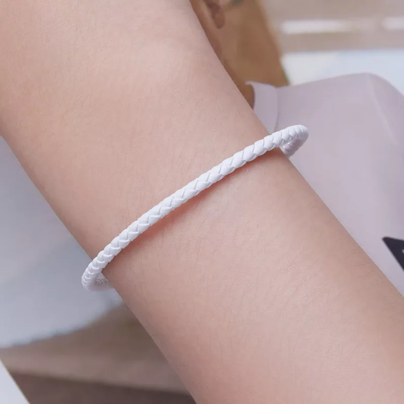 (afbeelding voor) Pandora Style Eenvoudig Armband - SCB243-WH - Bekijken 5