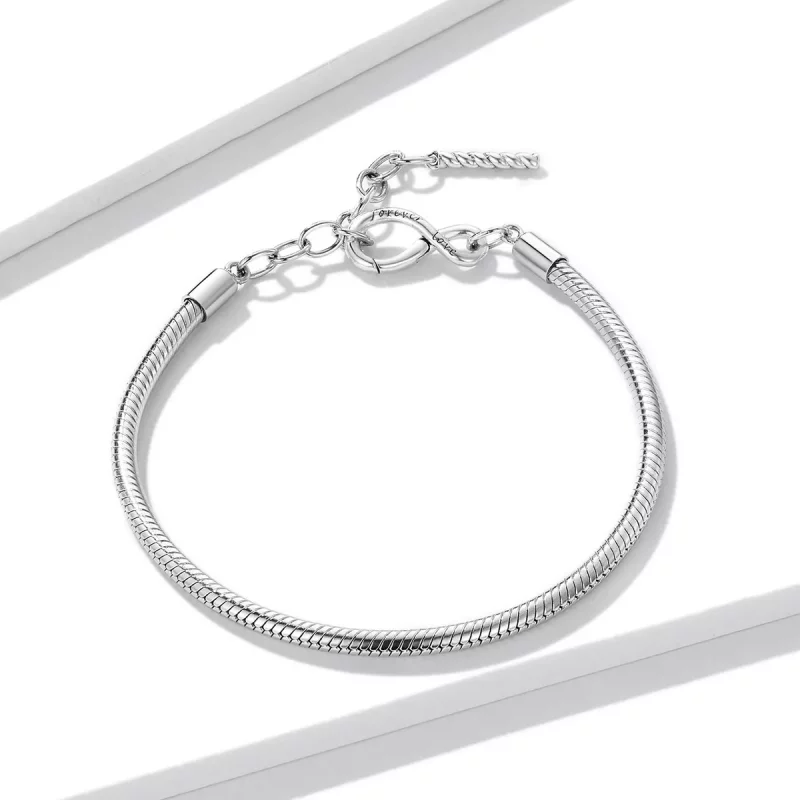 (afbeelding voor) Pandora Style Eenvoudig en oneindig Armband - BSB085 - Bekijken 2