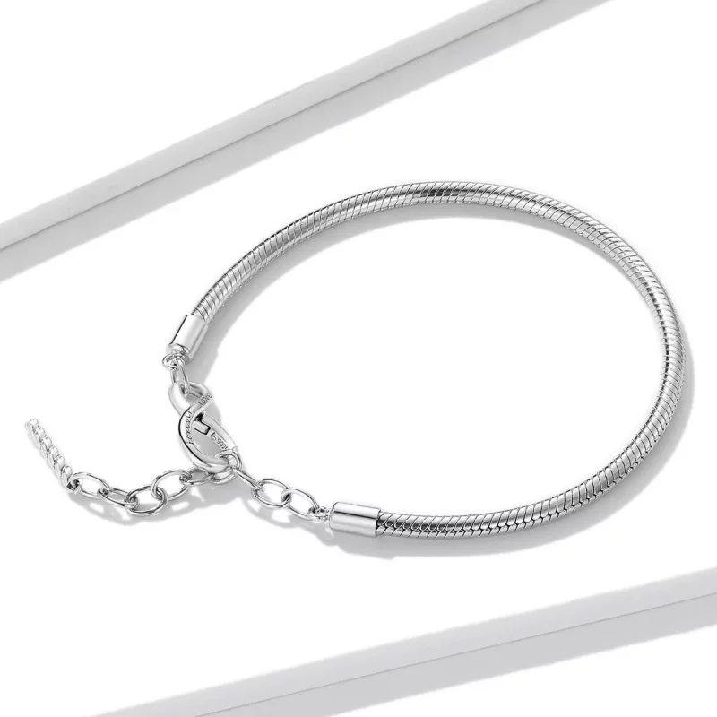 (afbeelding voor) Pandora Style Eenvoudig en oneindig Armband - BSB085 - Bekijken 3