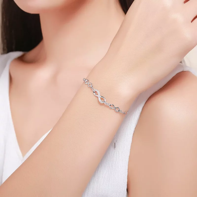 (afbeelding voor) Pandora Style Eindeloze elegantie Armband - SCB037 - Bekijken 2