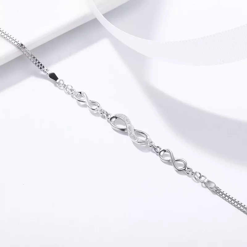 (afbeelding voor) Pandora Style Eindeloze elegantie Armband - SCB037 - Bekijken 4