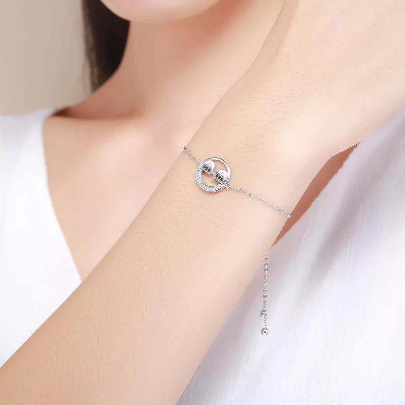 (afbeelding voor) Pandora Style Emoji Armband - SCB040 - Bekijken 2