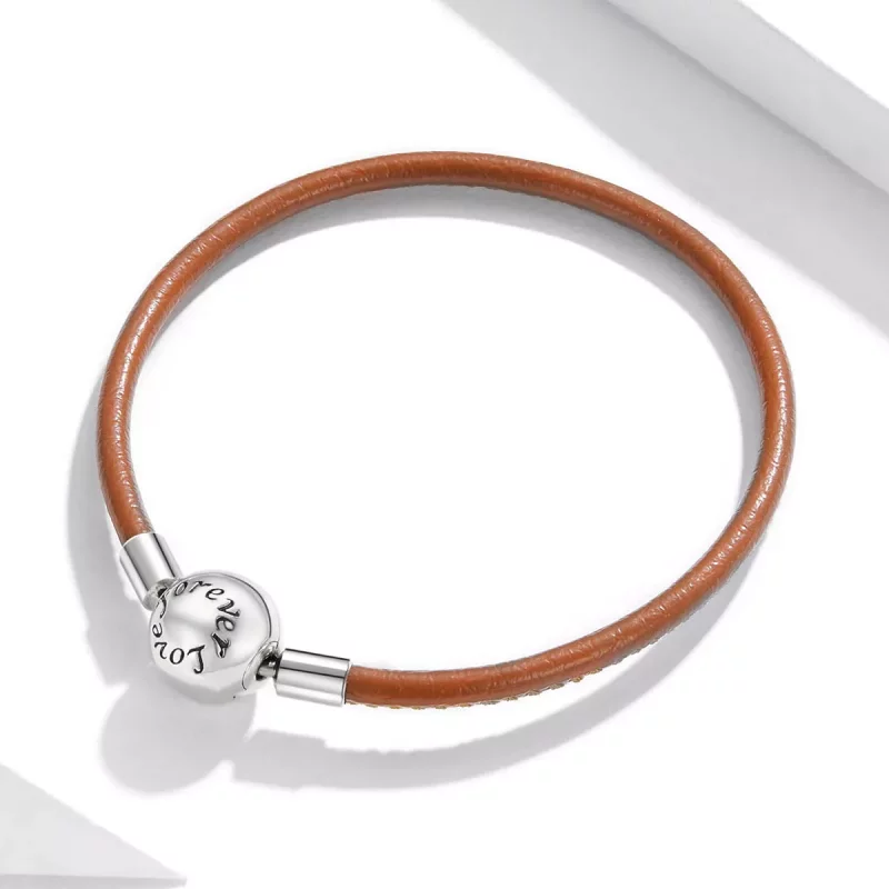 (afbeelding voor) Pandora Style Familie voor altijd Leren armband - SCB215 - Bekijken 2