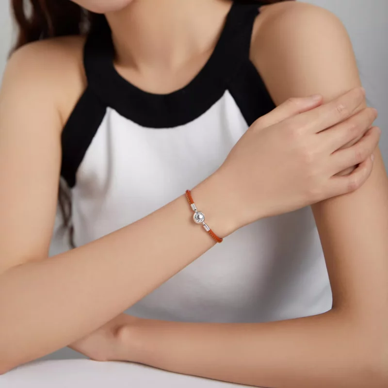 (afbeelding voor) Pandora Style Familie voor altijd Leren armband - SCB215 - Bekijken 5