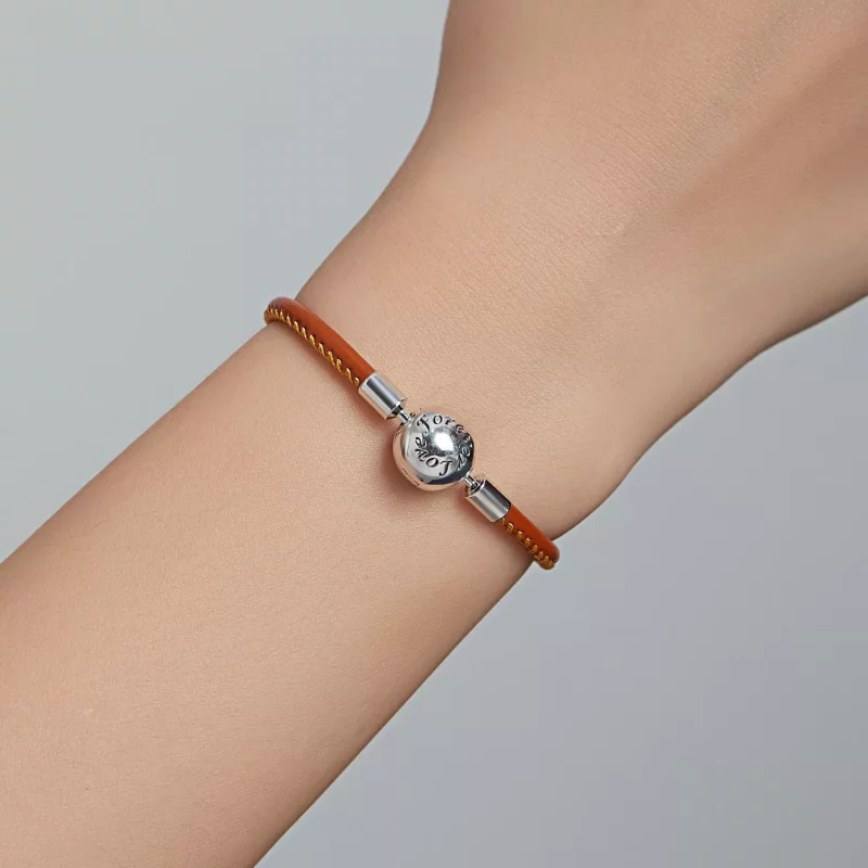 (afbeelding voor) Pandora Style Familie voor altijd Leren armband - SCB215 - Bekijken 7
