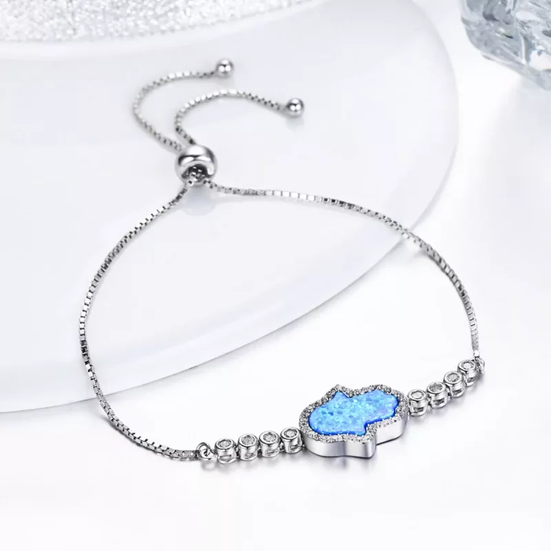 (afbeelding voor) Pandora Style Gelukkige Hand Armband - VSB002 - Bekijken 5