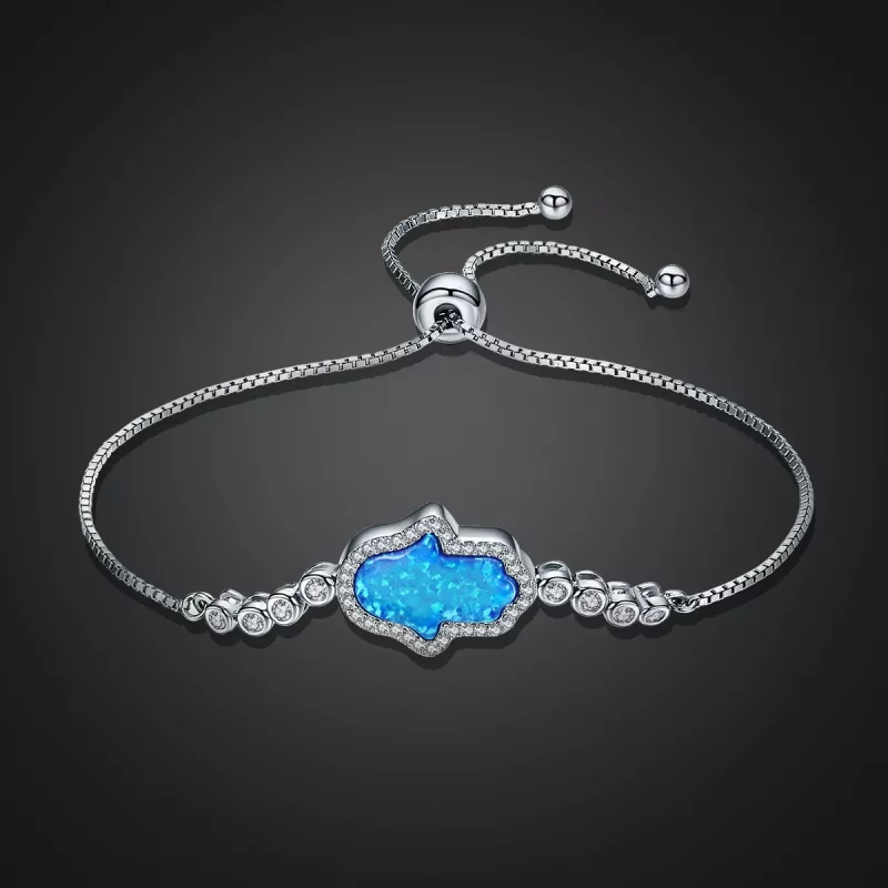(afbeelding voor) Pandora Style Gelukkige Hand Armband - VSB002 - Bekijken 6