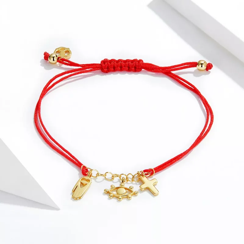 (afbeelding voor) Pandora Style Gelukssymbool Armband - SCB226 - Bekijken 2