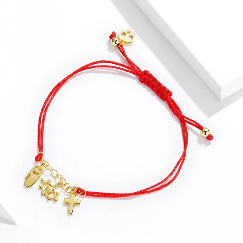 (afbeelding voor) Pandora Style Gelukssymbool Armband - SCB226 - Bekijken 3