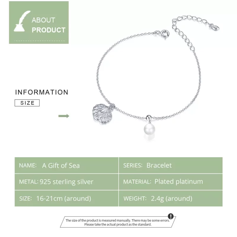 (afbeelding voor) Pandora Style Geschenk van de zee Armband - SCB179 - Bekijken 5