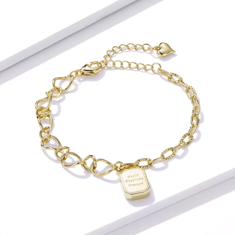(afbeelding voor) Pandora Style Gezondheid, Geluk, Schat Armband - BSB070 - Bekijken 3