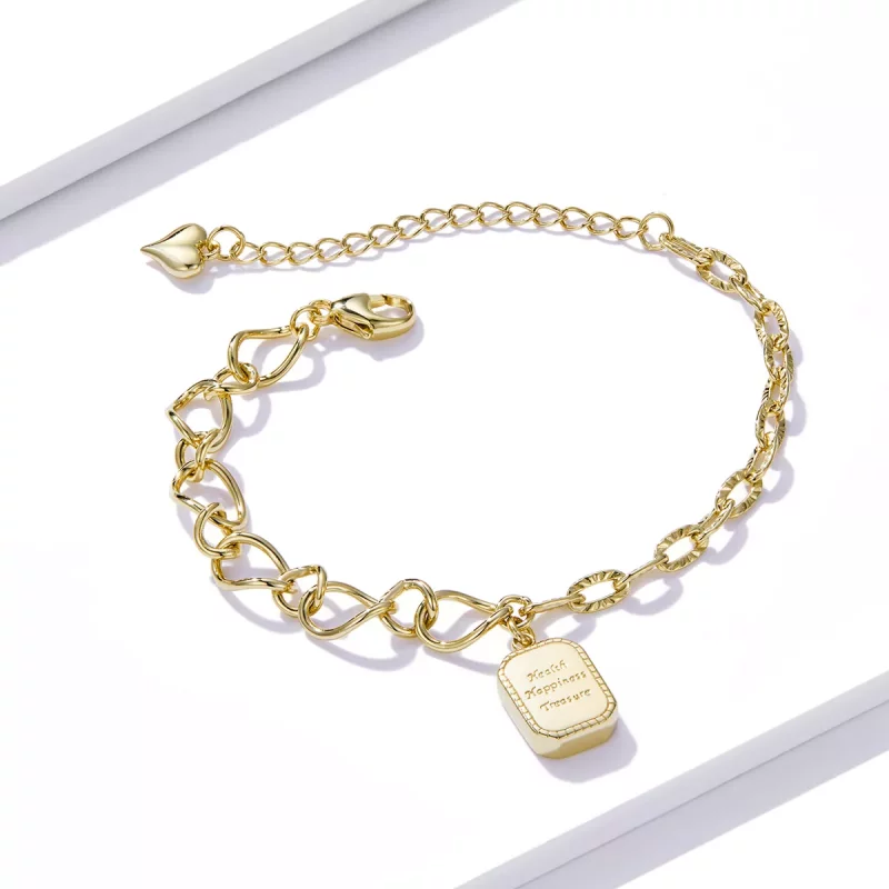 (afbeelding voor) Pandora Style Gezondheid, Geluk, Schat Armband - BSB070 - Bekijken 4