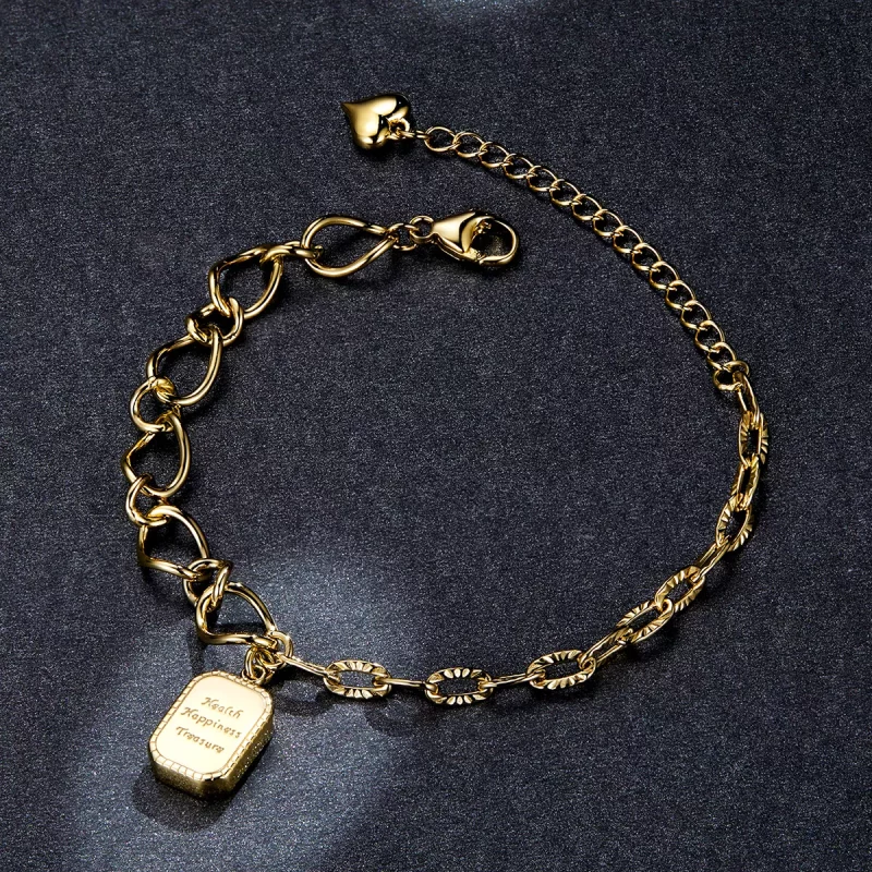 (afbeelding voor) Pandora Style Gezondheid, Geluk, Schat Armband - BSB070 - Bekijken 5
