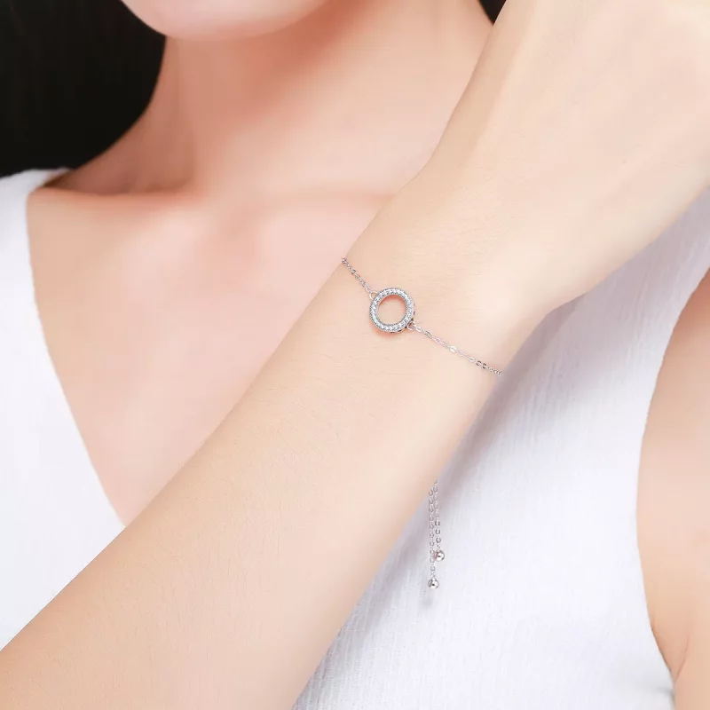 (afbeelding voor) Pandora Style Halo Armband - SCB030 - Bekijken 2