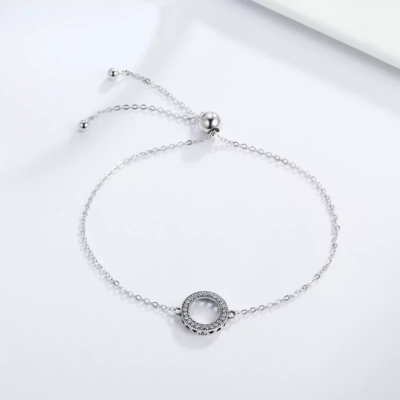 (afbeelding voor) Pandora Style Halo Armband - SCB030 - Bekijken 3