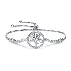 (afbeelding voor) Pandora Style Heldere Boom van het Leven Armband - SCB035