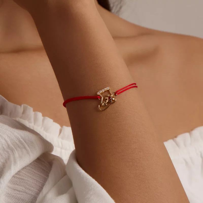 (afbeelding voor) Pandora Style Kerst sokken Armband - SCB225 - Bekijken 7